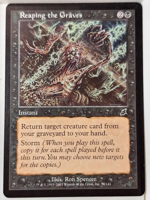 Reaping the Graves - Scourge - Magic the Gathering MTG Nice! - Image 1 of 3