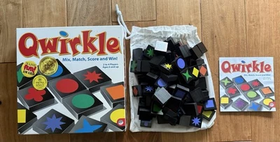 QWIRKLE Mindware Strategy Mix And Match Tile Board Game - Complete - Image 1 of 4