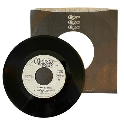 Wayne Newton Daddy Don’t You Walk So Fast / Echo Valley 45 RPM Chelsea Records - Image 1 of 4
