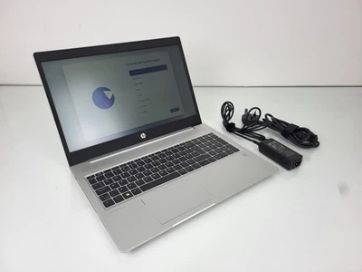 HP Probook 450 G6 15.6in Laptop i3-8145U 2.1 GHz 8GB 128GB SSD Windows 11 Pro - Image 1 of 4