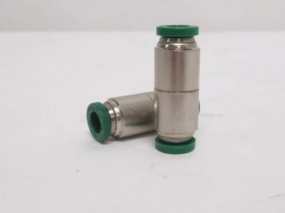 192027 New-No Box; Parker 62PLP-4 Lot-2 Nickel Plated Brass Union; 1/4"PTC - Image 1 of 3