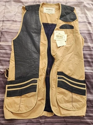 McAlister Sporting Clay Vest Vintage Medium NWT - Image 1 of 4