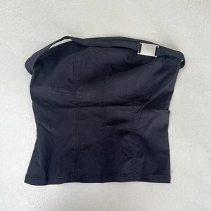 Top Urban Outfitters Silence + Noise Charli Bandeau. Negro. Pequeño. - Imagen 1 de 5