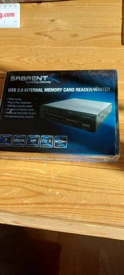 Sabrent 7 Slot USB 2.0 Interner Speicherkartenleser & -schreiber Neu in OVP 3,5" intern - Bild 1 von 2