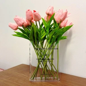 Bookend Flower Vase - Aesthetic Room Decor for Modern Home/Office, Minimalist... - Picture 1 of 9