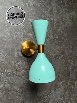 Italian Diablo Wall Sconce Mid Century Stilnovo Style Adjustable Christmas Gift - Image 1 of 4