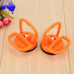 2pcs Portable Orange Quick Dent Reparing Tool Suction Cups for Mirror Door Phone - Photo 1 sur 5