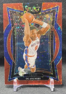 2024-25 Select H2 NBA Disco Red Prizms Concourse OG Anunoby #11 /49 - Picture 1 of 2