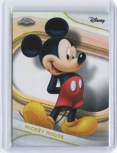 2025 Topps Chrome Disney Mickey Mouse True Refractor - Picture 1 of 2