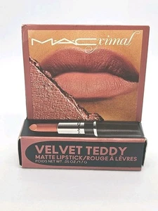 Lápiz labial mate Macximal MAC M·A·C MINI 617 TERCIOPELO PELUCHE Nuevo EN CAJA AUTÉNTICO - Imagen 1 de 5