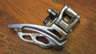VINTAGE SRAM X-9 34.9 CLAMP-ON TOP PULL TRIPLE FRONT DERAILLEUR - Image 1 of 4