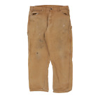 Dickies Carpenter Shorts - 36W 29L Brown Cotton
