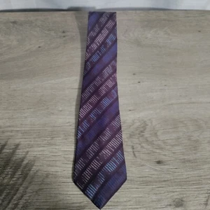 Missoni Purple & Blue Mens Tie Silk - Picture 1 of 5
