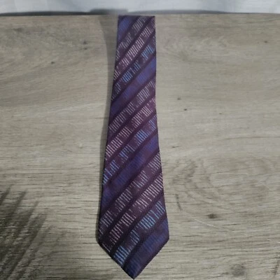 Missoni Purple & Blue Mens Tie Silk - Image 1 of 4