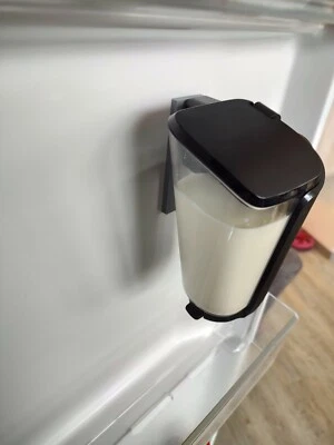 Passt für Philips LatteGo Milchbehälter Halter hellgrau / Kühlschrank /Latte go