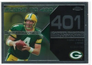 2008 Topps Chrome BRETT FAVRE Flight to 420 Insert BFC-BF401 - Picture 1 of 2