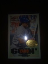 1997 SCORE HOBBY RESERVE GOING YARD MIKE PIAZZA SHARP!