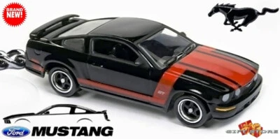 🎁🆕🚦VERY RARE KEYCHAIN BLACK FORD MUSTANG GT/BOSS CUSTOM Ltd Ed💕NICE GIFT💕🎁 - Image 1 of 4