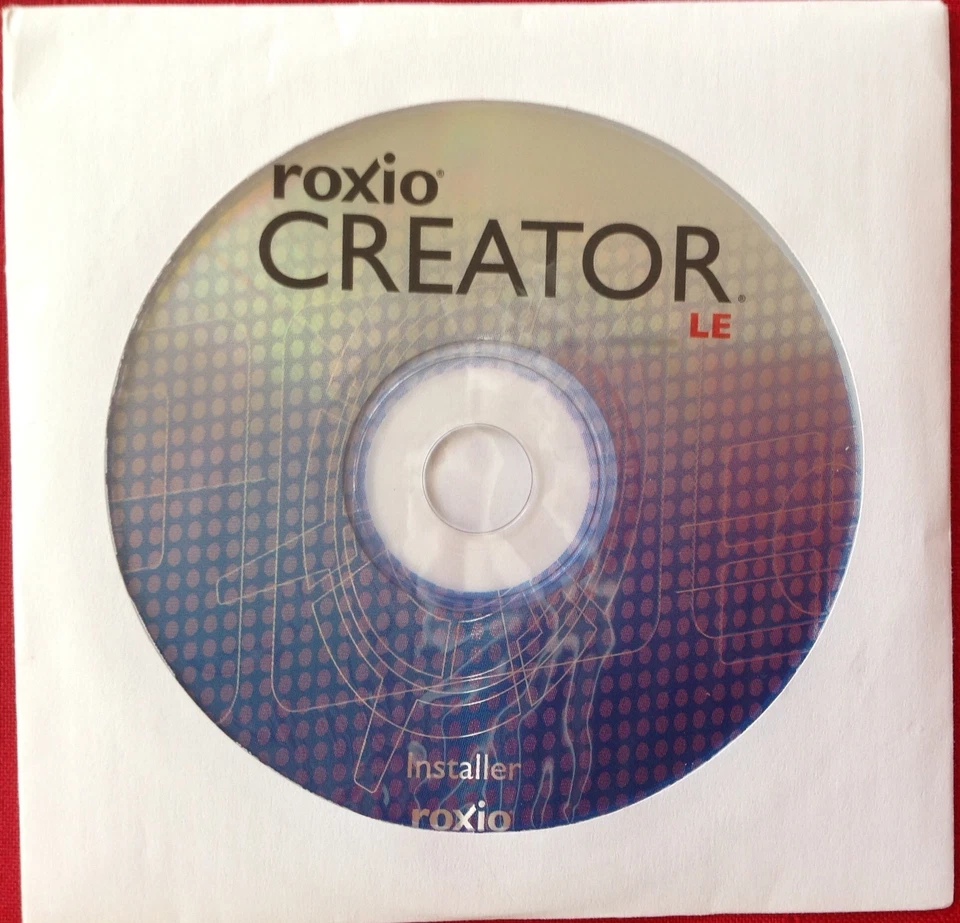 Roxio Creator LE Sonic Solutions CD Dell OEM Edition Microsoft Windows Sealed - Image 1 of 1