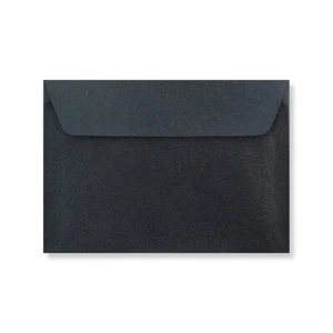 114 x 162 Slate Grey C6 Pearlescent Envelope | Peel/Seal | 120gsm Straight Flap - Picture 1 of 3