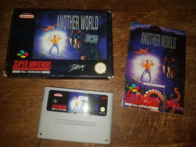 SNES SUPER NINTENDO - OUTRO MUNDO #ACT UKV PAL CIB - Imagem 1 de 4