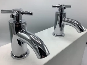 Grifos de baño de una sola píldora Esteem Mina E60029 F&F  - Imagen 1 de 8