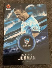 2016/17 Tap N Play A-League Matthew Jurman Sydney FC Trading Card #163