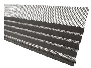 Amerimax 6380X 36" Grey Steel Mesh Hoover Dam Gutter Cover Guards - Pack of 3 - Picture 1 of 5