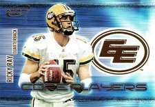 2003 Atomic CFL #2 Ricky Ray Edmonton Eskimos--Core Players Insert.