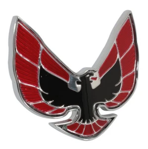 1974-76 FIREBIRD / TRANS AM NOSE / HEADER PANEL EMBLÈME - RED BIRD - MADE IN USA - Photo 1/2