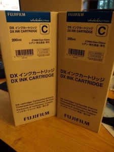 2 Fujifilm DX Ink Cartridge Cyan 200ML C13T781200 Exp 2022 - Picture 1 of 1