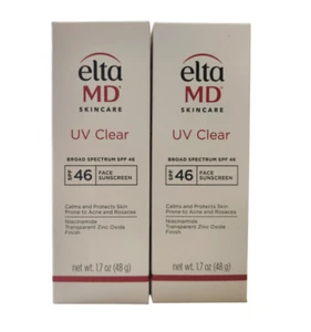 2X Elta MD Clear Face Sunscreen SPF 46 - 48g | Skincare & UV Protection EXP 6/27 - Picture 1 of 1