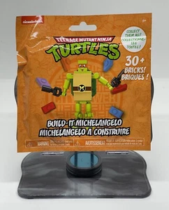 TMNT Build-It Serie Michelangelo Minifigur Set * Nickelodeon nur spielen * - Bild 1 von 4