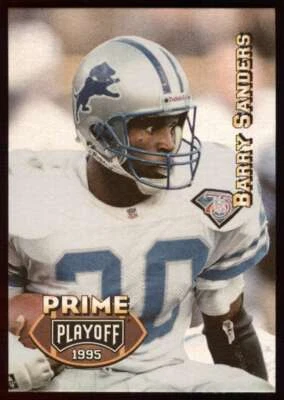 1995 Playoff Prime Singles Detroit Lions-You Pick Your Cards - Image 1 of 4