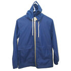Weatherproof Womens Size Small Blue Hooded Full Zip Rain Coat Jacket Waterproof