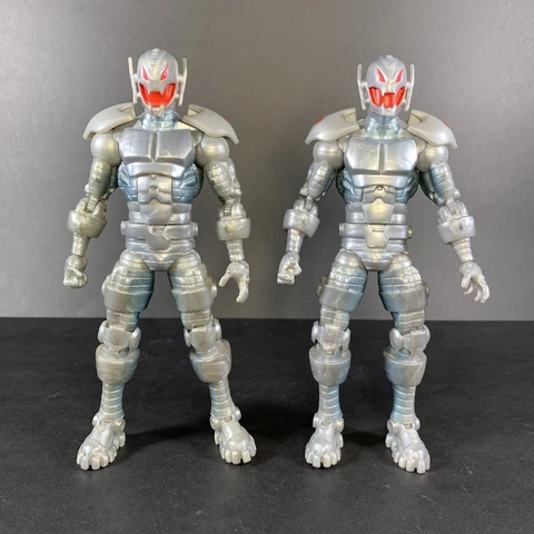 Marvel Legends Lot of 2 Ultron 6” Action Figure Iron Monger BAF Wave Iron Man 3 Cover