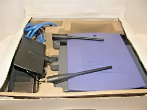 Linksys Cisco Systems WRT300N V1 Wireless N 4 Port Broadband Router A6 - Picture 1 of 6