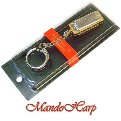 Hohner Miniature Harmonica - 109/8 Little Lady with Key Ring NEW - image 1 of 4