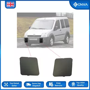 Cubiertas de gancho de remolque delantero izquierda y derecha para Ford Transit Connect 02-06 4447727 - Imagen 1 de 7
