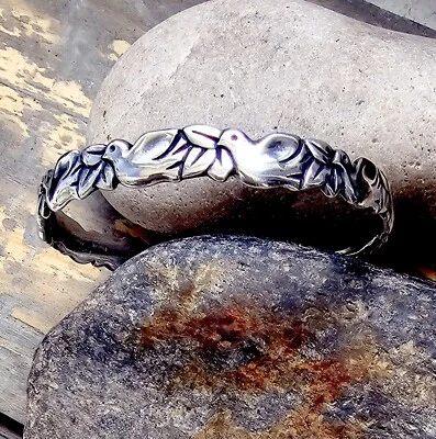 Pulsera Eternidad James Avery Dove Retirada 2 5/8" Grande 28.8gr Foto 1 de 4