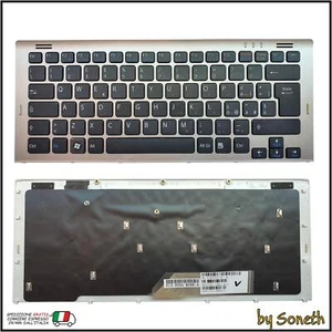 TASTIERA ITALIANA PER SONY VAIO VGN-SR260J VGN-SR290Y NERA - Foto 1 di 3