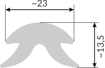 Kantenschutz Rammschutz Stoßkante Scheuerleiste Rand Boot Keder Einlage G75 - Bild 1 von 2