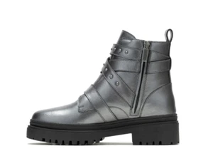 Botas de moda Harley-Davidson gris metálico gris 5,25" para mujer OEM D87301 - Imagen 1 de 5