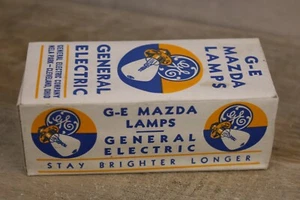 10 Vintage NOS GE Mazda Lamps #64 Automotive 6-8 Volt Rear Instrument Bulbs - Picture 1 of 13