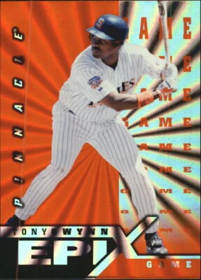 1998 Pinnacle Epix Game Orange #E9 Tony Gwynn - NM-MT - Image 1 of 2