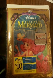 Rare Disney's The LITTLE MERMAID Special Edition Masterpiece VHS Factory Sealed! - Picture 1 of 9