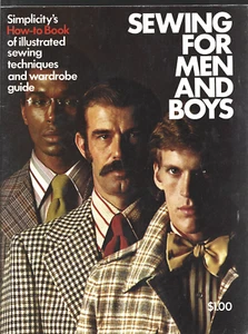 Vintage SEWING FOR MEN AND BOYS-Simplicity- Illustrated Sewing Techniques - Picture 1 of 1