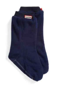 Hunter Navy Original Fitted Boot Socks Kids Size M L48446 - Picture 1 of 2