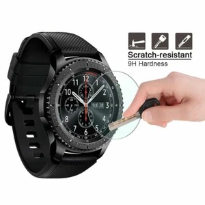 For Samsung Galaxy Gear Watch S3 S2 46mm Tempered Glass Screen Protector Film - Picture 1 of 11