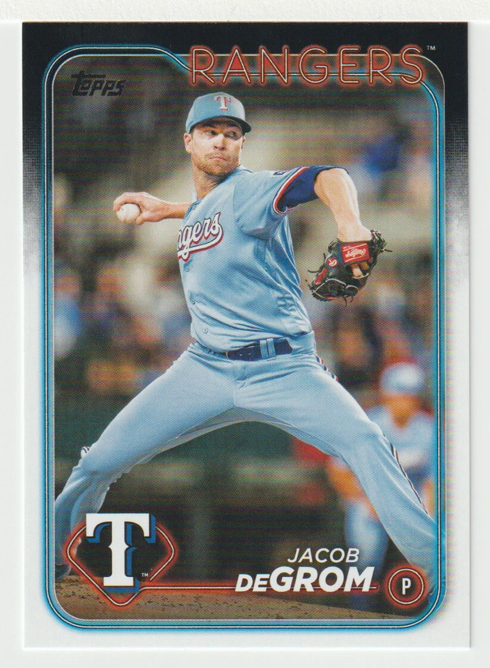 Jacob deGrom - Texas Rangers (Baseball Card) 2024 Topps # 171 Mint - Image 1 of 1